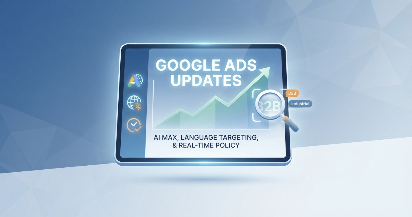 Navigating the Latest Google Ads Updates: What Industrial Enterprises Must Know